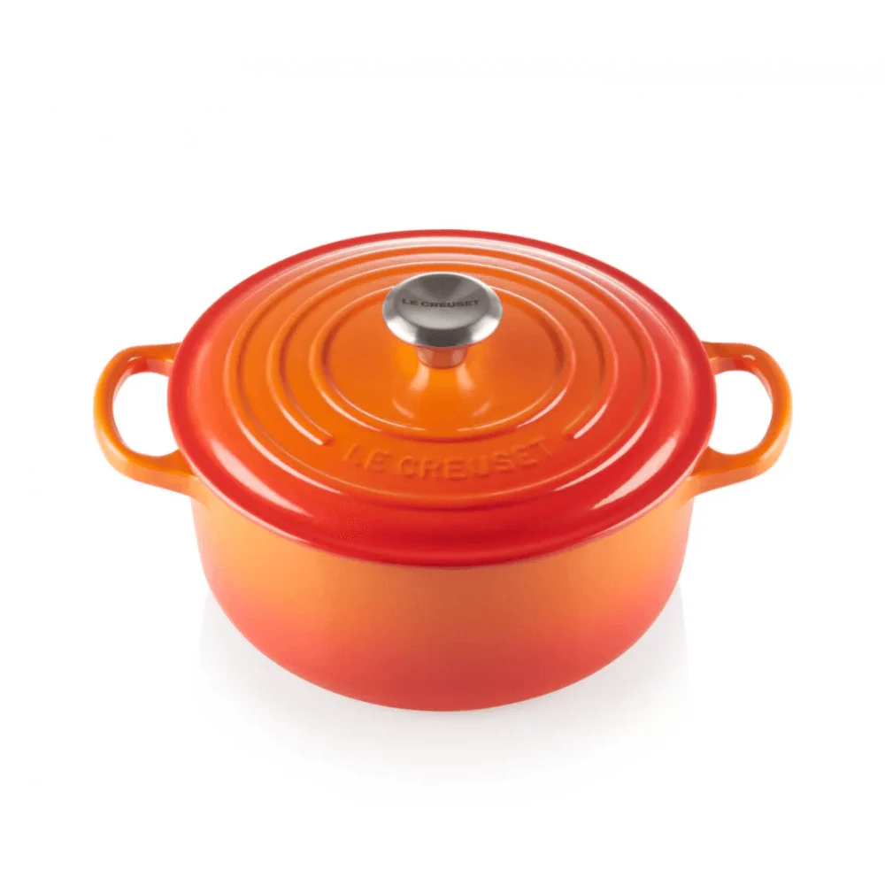 Panela Redonda Signature Laranja Le Creuset -  20cm - Image 4