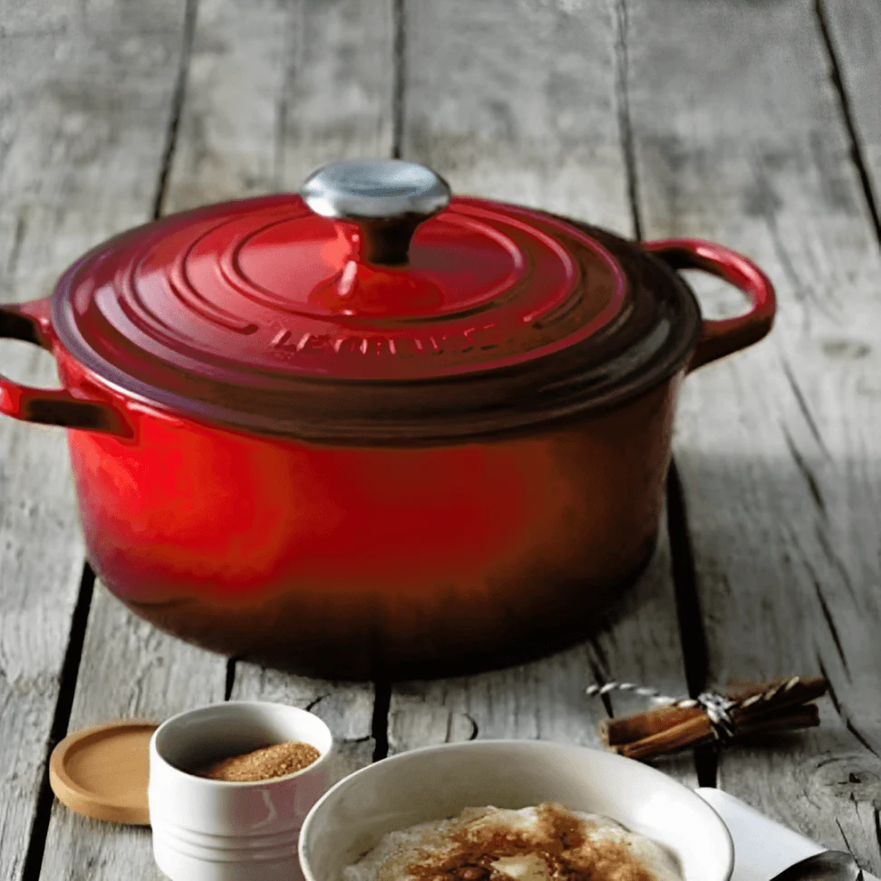 Panela Redonda Ferro Signature Vermelha Le Creuset - 22 cm - Image 5