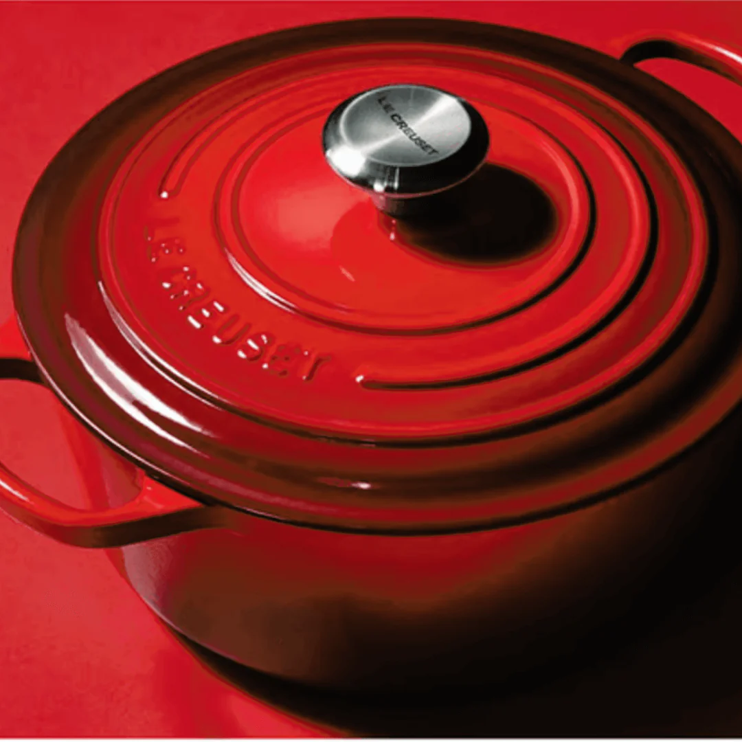Panela Redonda Ferro Signature Vermelha Le Creuset - 22 cm - Image 7