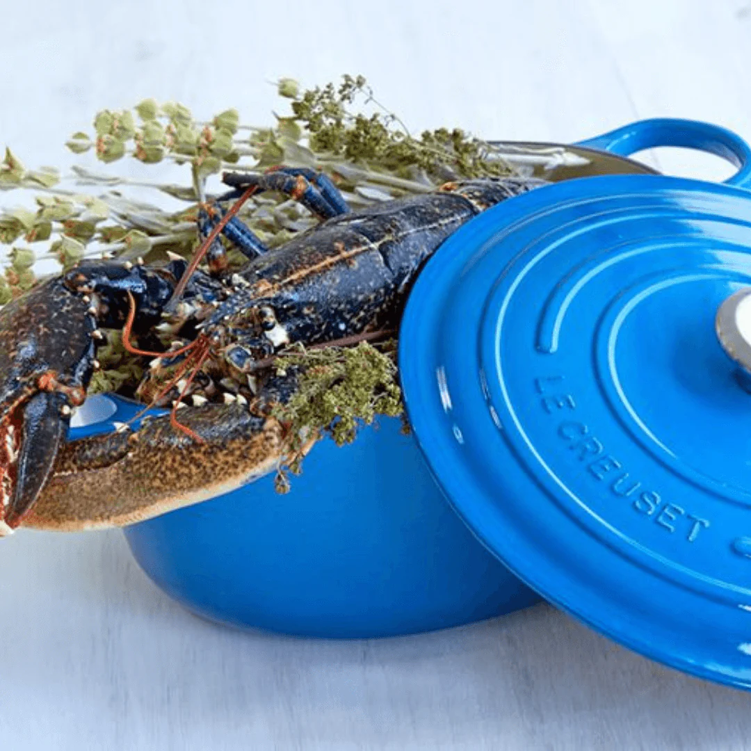 Panela Redonda Signature Azul Marseille 24cm Le Creuset - Image 3