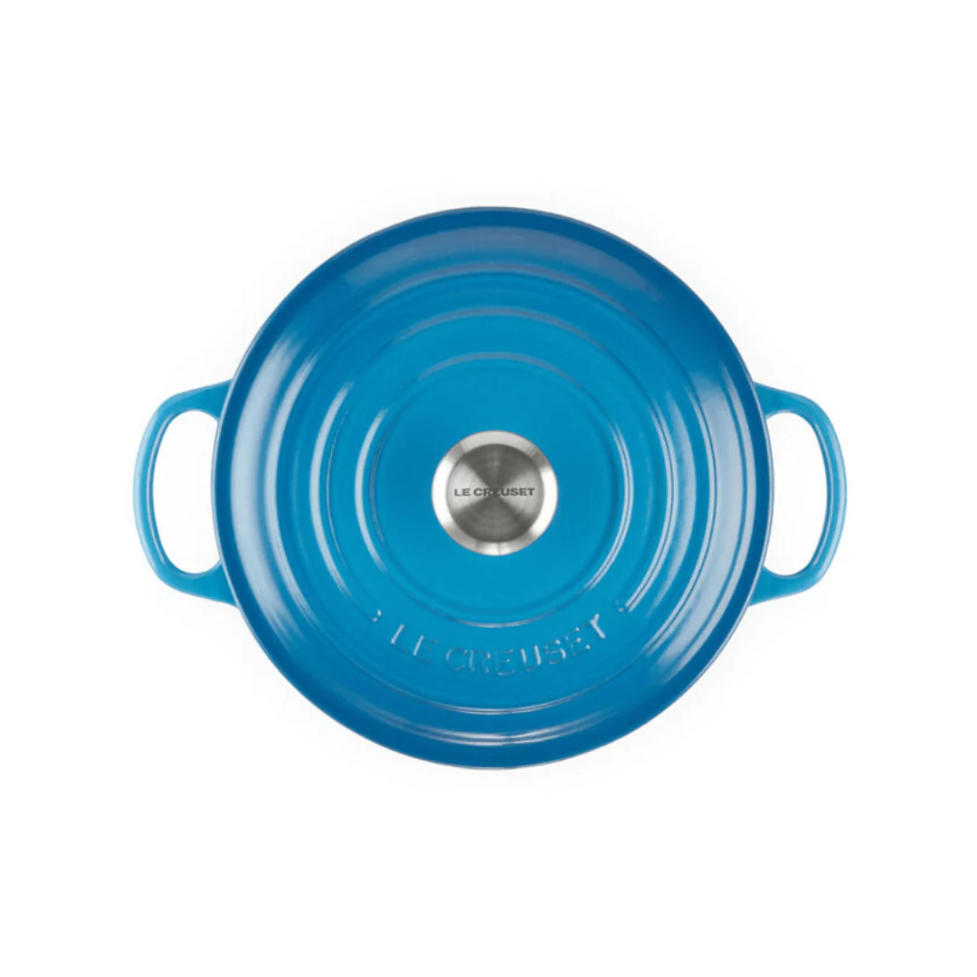 Panela Redonda Signature Azul Marseille 24cm Le Creuset - Image 8