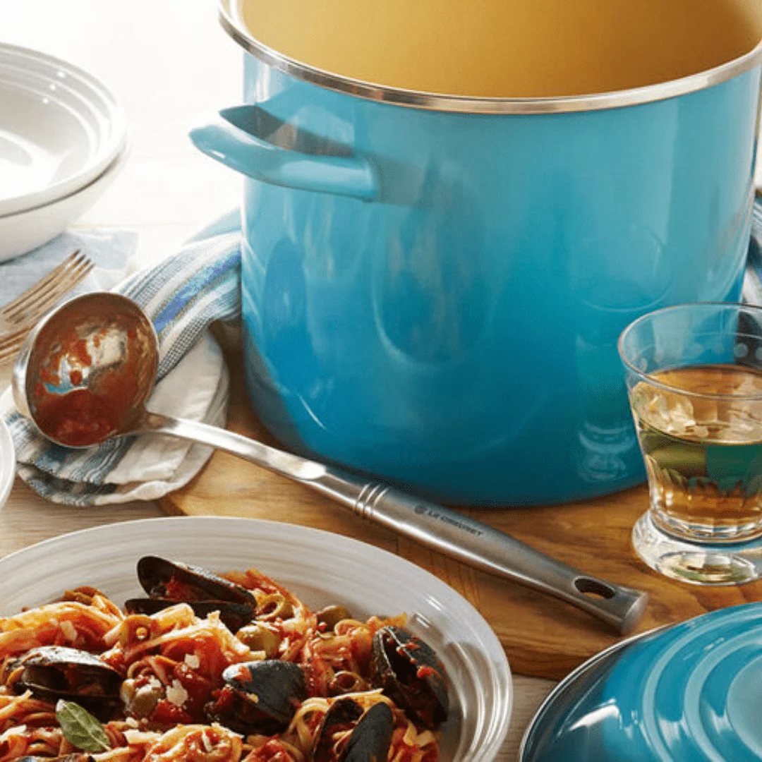 Panela Stock Pot Azul Caribe 26cm Le Creuset - Image 3