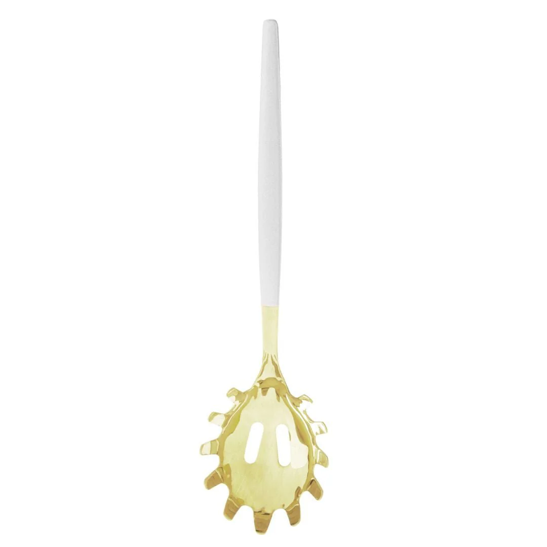 Pegador de Massa Macarrão Aço Inox Opera Champanhe 24,5cm - Image 5