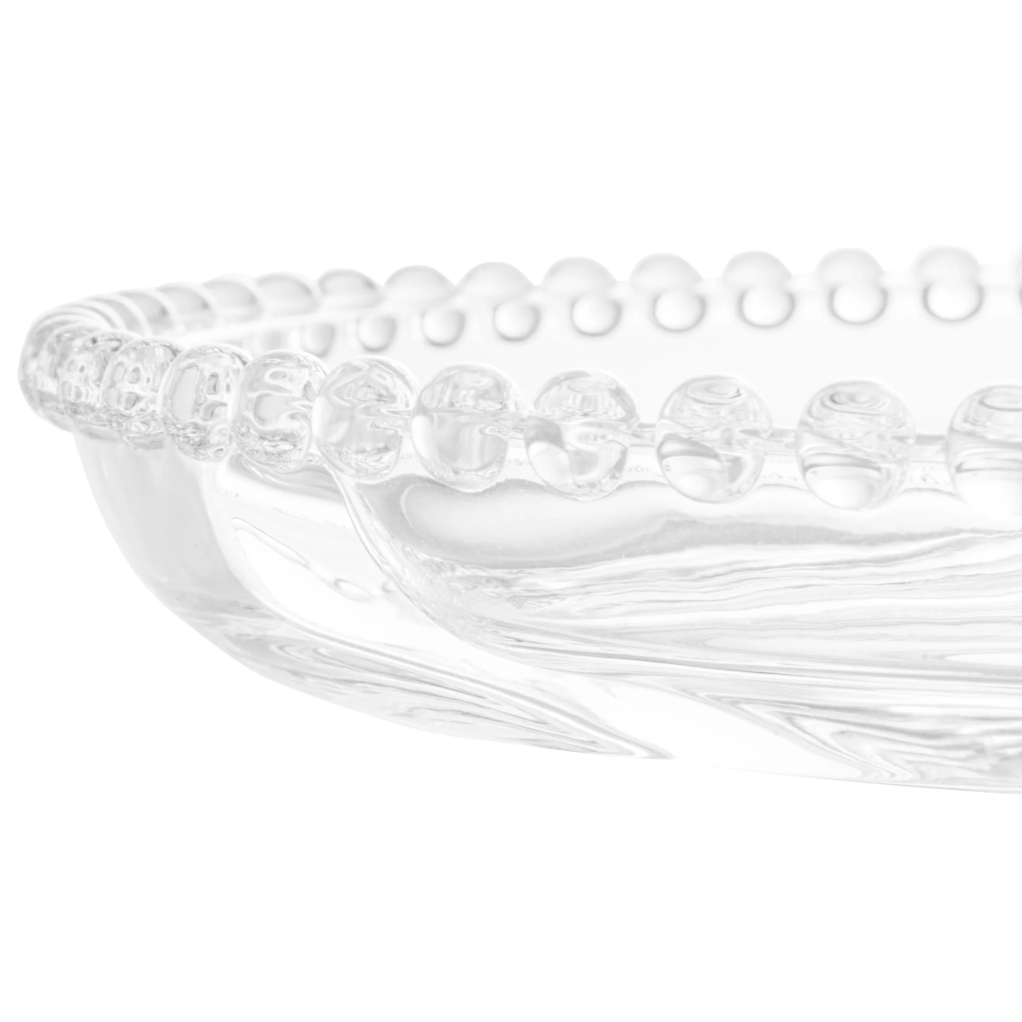 Petisqueira em Cristal de Chumbo Pearl 24cm - Image 5
