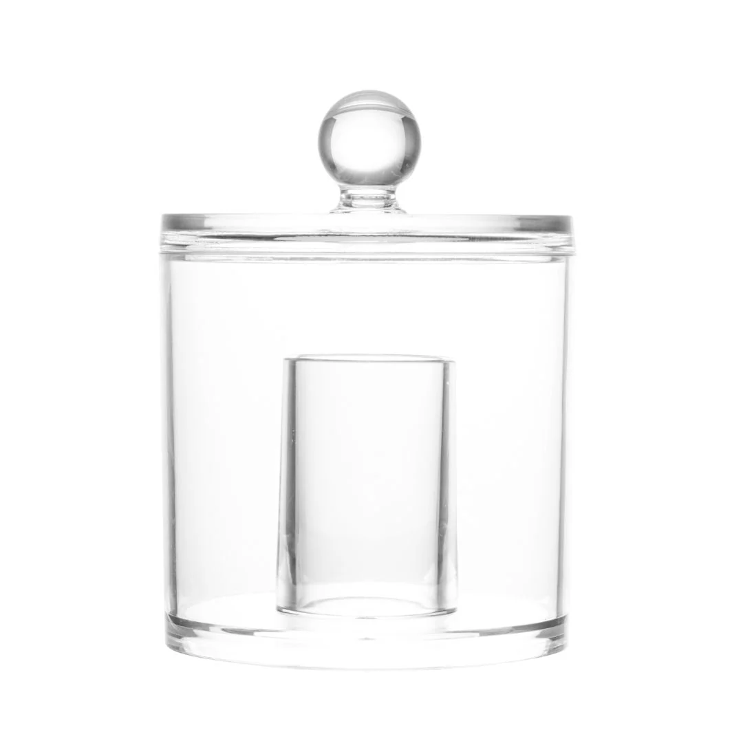 Porta Algodão e Cotonete de Acrilico 13cm - Image 7