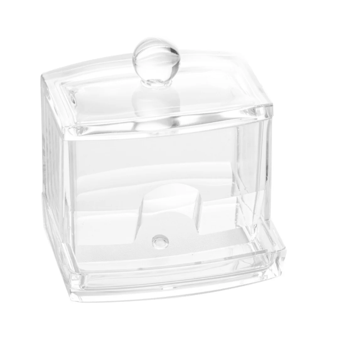 Organizador para Algodão ou Cotonete de Acrilíco Quadrado 9,5cm - Image 5