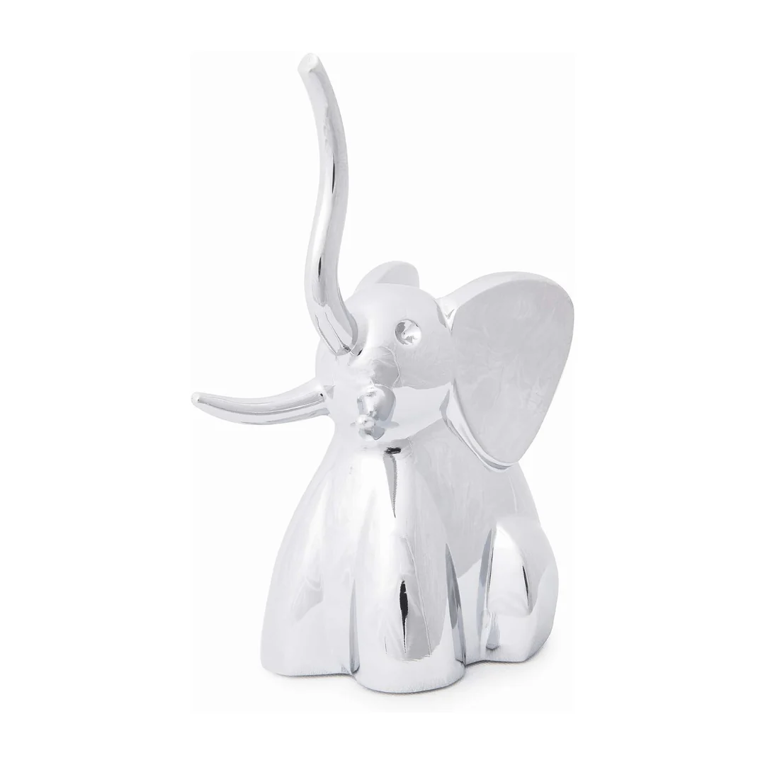 Porta Anel Zoola Elefante Cromado - Image 3