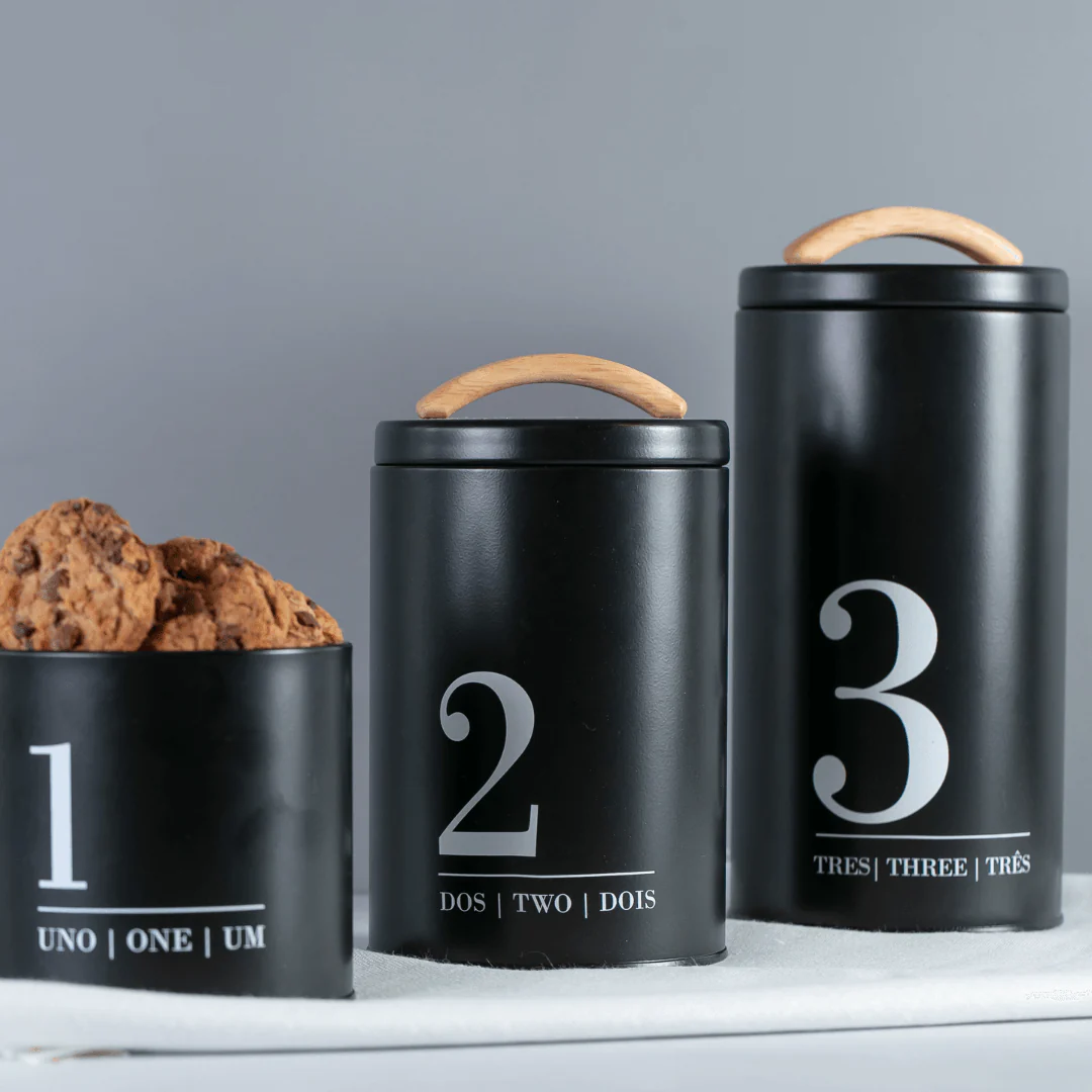 Porta Condimentos Metalla N1 preto 800ml - Image 3