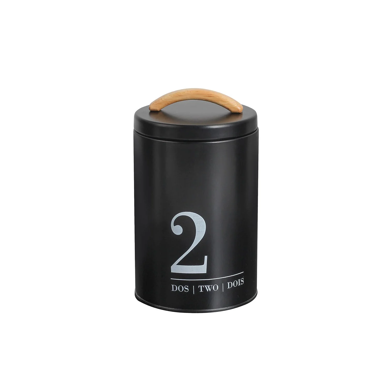 Porta Condimentos Metalla N2 Preto 1,3 Litros