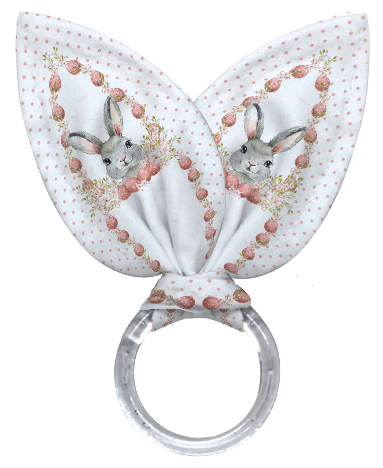 Porta Guardanapos Coelho Páscoa 14cm 2 Peças - Image 2