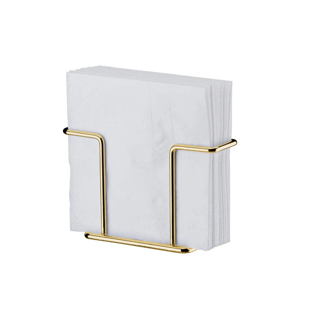 Porta Guardanapos Dourado 13,5cm - Image 7