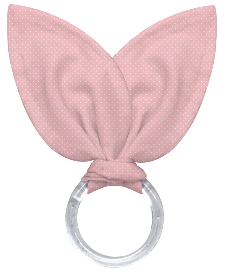 Porta Guardanapos Orelha de Coelho Páscoa Rosa 14cm 2 Peças - Image 2