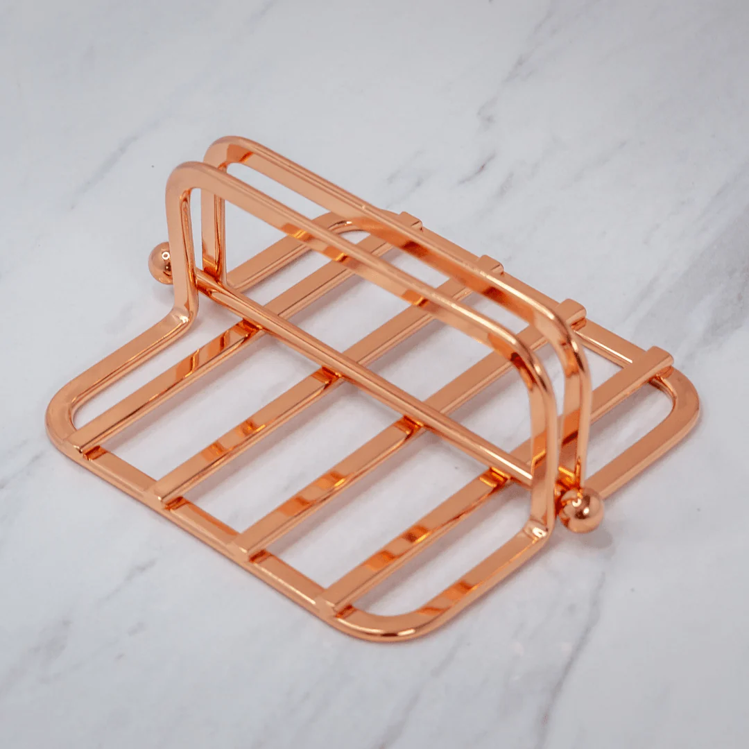 Porta Guardanapos Pequeno Com Peso Rose Gold - Image 3