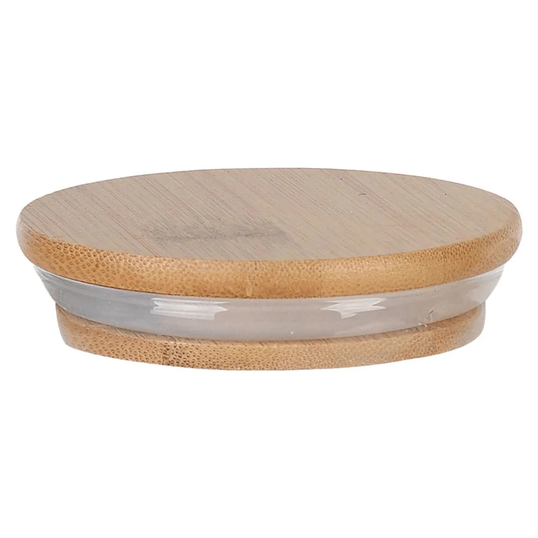 Porta Mantimento Vidro Borossilicato com Tampa de Bambu 1 Litro - Image 4
