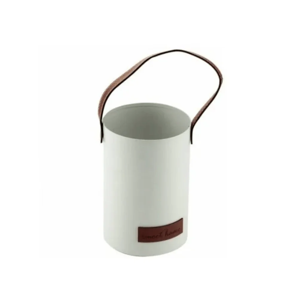 Porta Objetos Cachepot Talheres Sweet Home Branco Decorativo