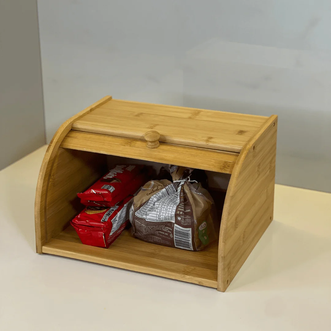 Porta Pão em Bambu 30cm - Image 6