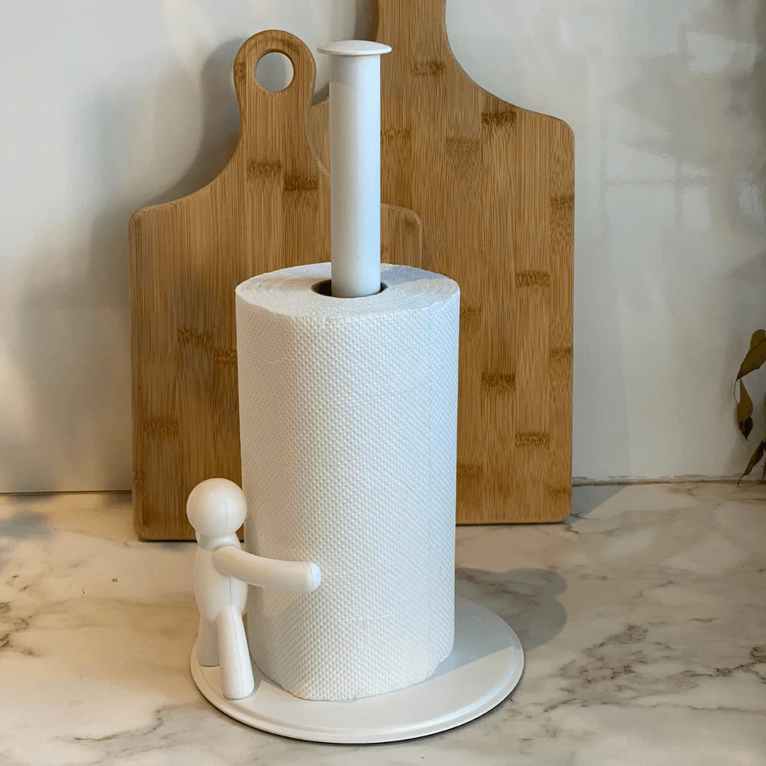 Porta Papel Toalha Buddy Branco - Image 5