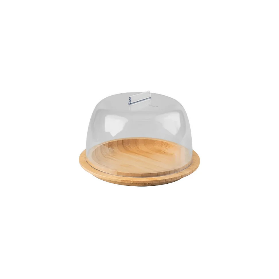 Porta Queijo Queijeira Sense em Bambu 16cm - Image 5