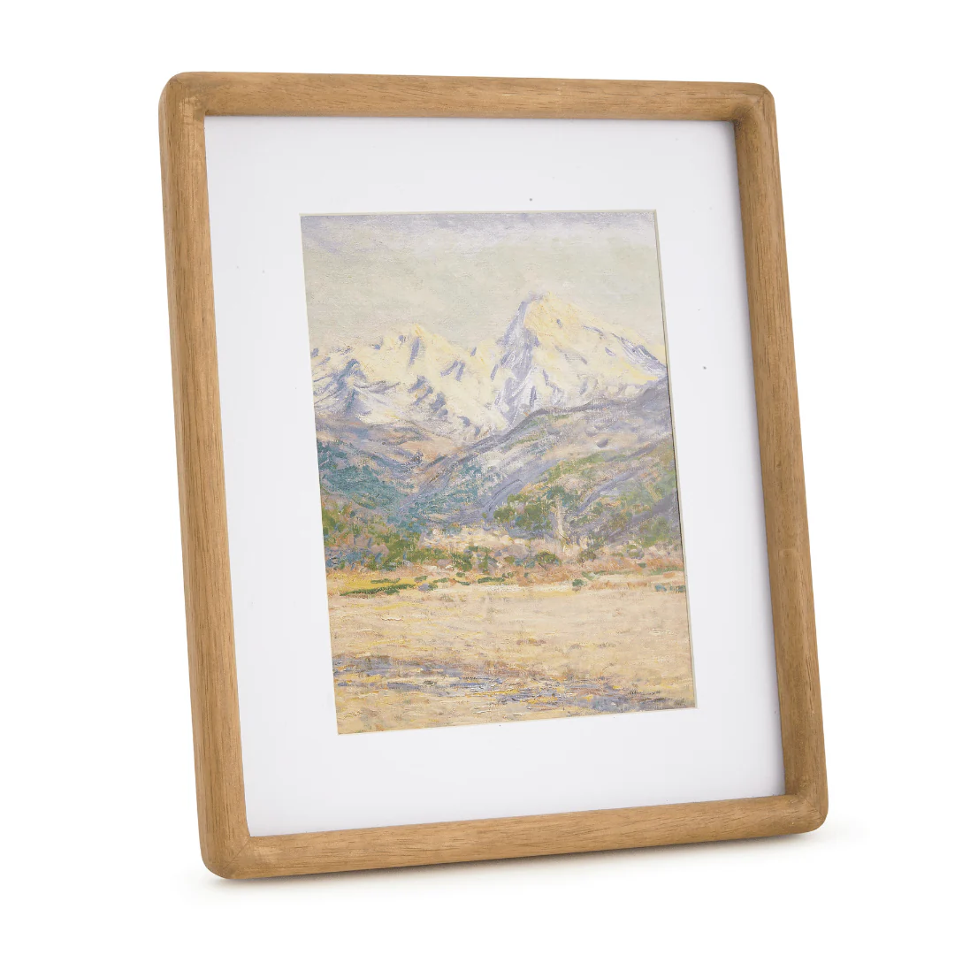 Porta Retrato em Madeira Marrom e Branco 15x20cm - Image 2