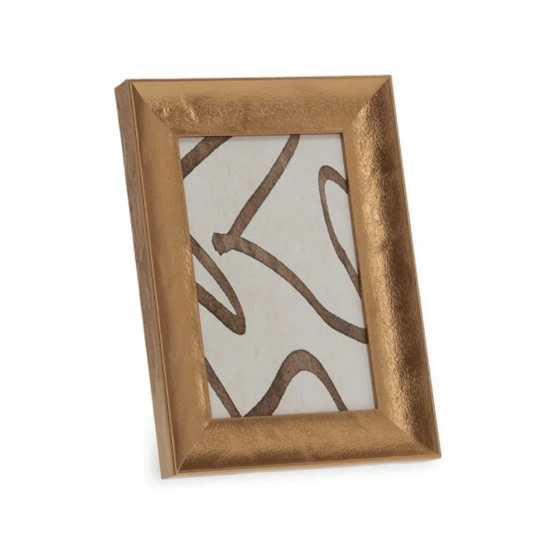 Porta Retrato MDF e Vidro Dourado 10x15 - Image 2