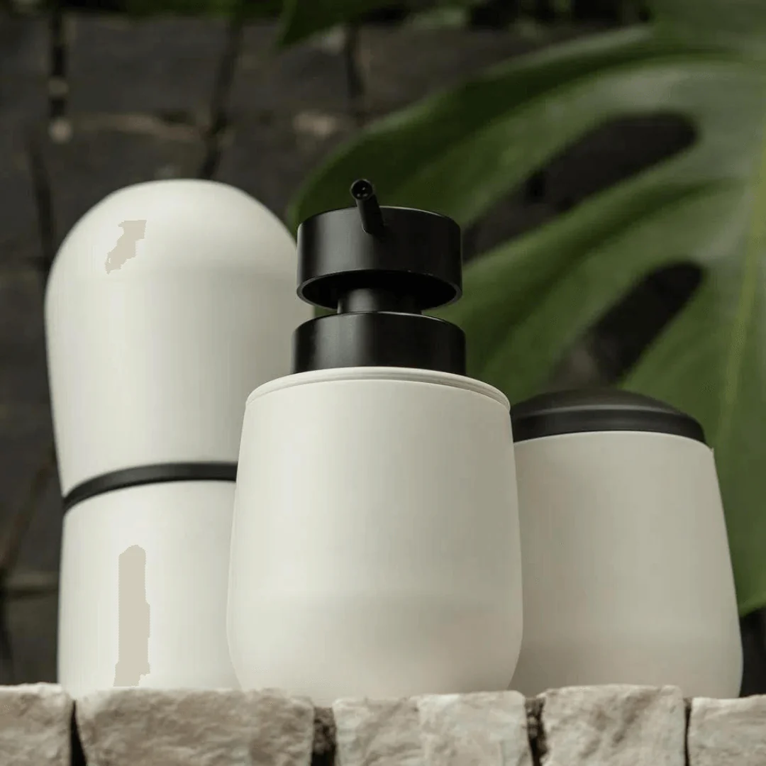 Porta Sabonete Liquido Belly Soft Branco 290ml - Image 3
