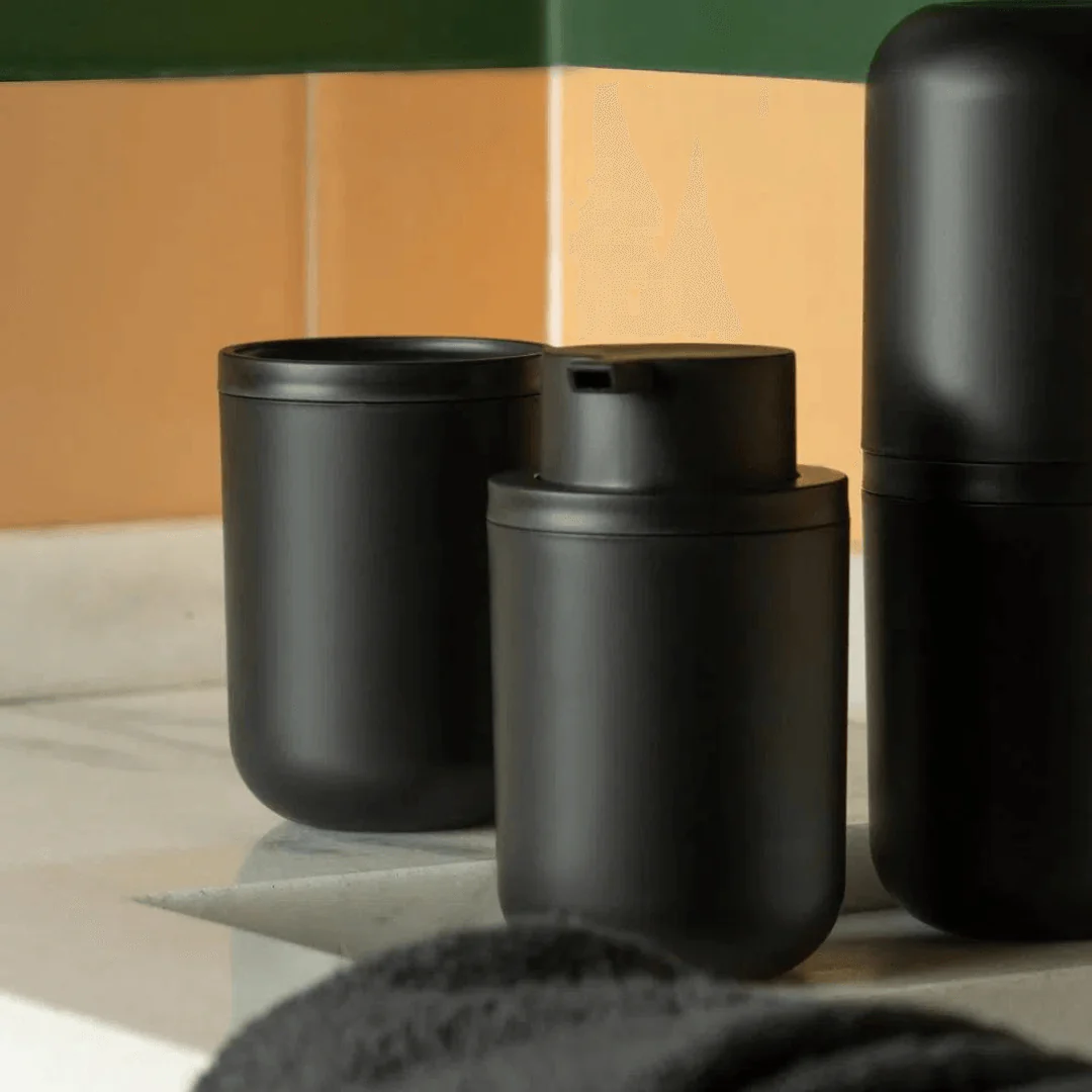 Porta Sabonete Liquido Bold Preto 300ml - Image 3