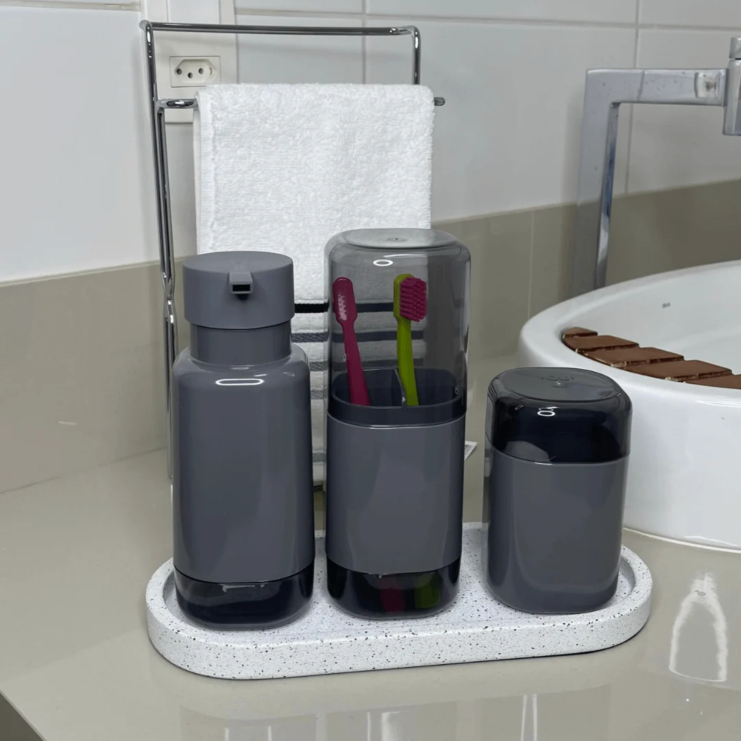 Porta Sabonete Liquido Dual Chumbo 500ml - Image 3