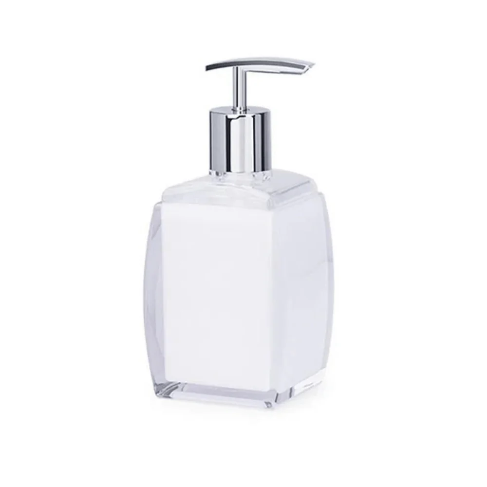 Porta Sabonete Líquido Sublime Branco - 190 ml
