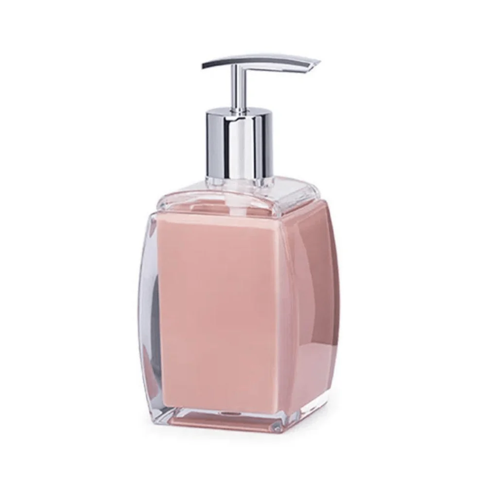 Porta Sabonete Líquido Sublime Rosa - 190 ml