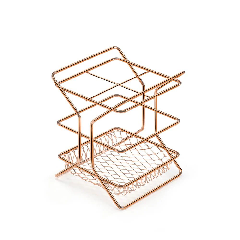 Organizador com Divisórias Suporte De Talheres Rose Gold - Image 4