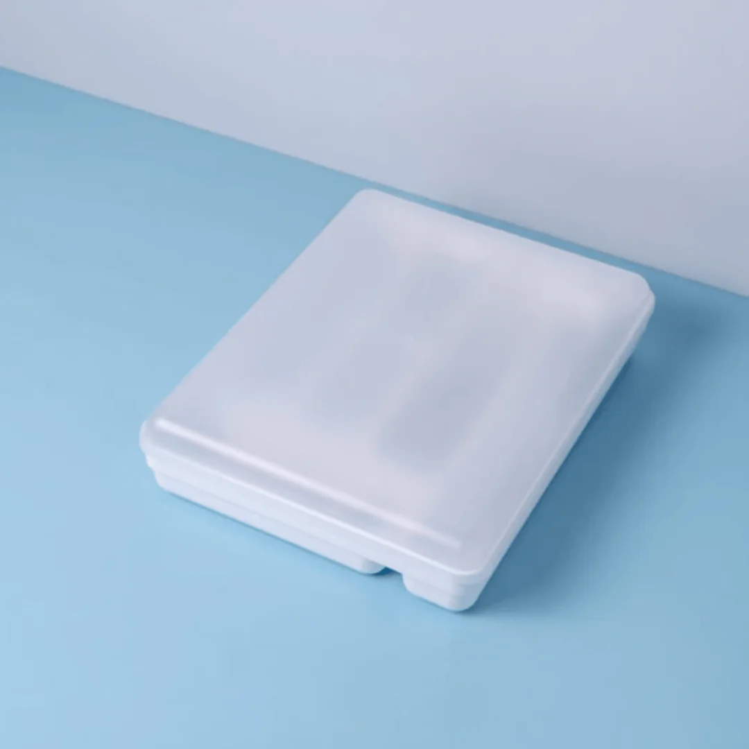 Porta Talheres e Utensílios Organizador de Gaveta em Polipropileno com Tampa Branco Logic - Image 3