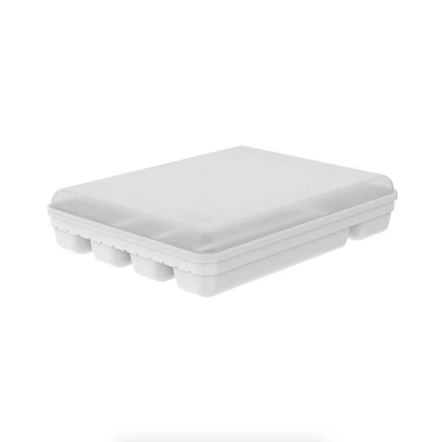 Porta Talheres e Utensílios Organizador de Gaveta em Polipropileno com Tampa Branco Logic - Image 5