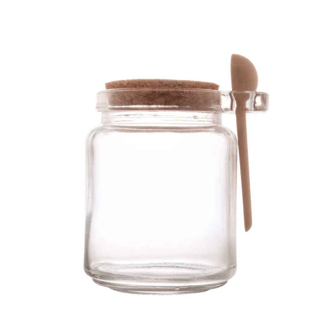 Porta Tempero de Vidro com Colher de Bambu 240ml - Image 10