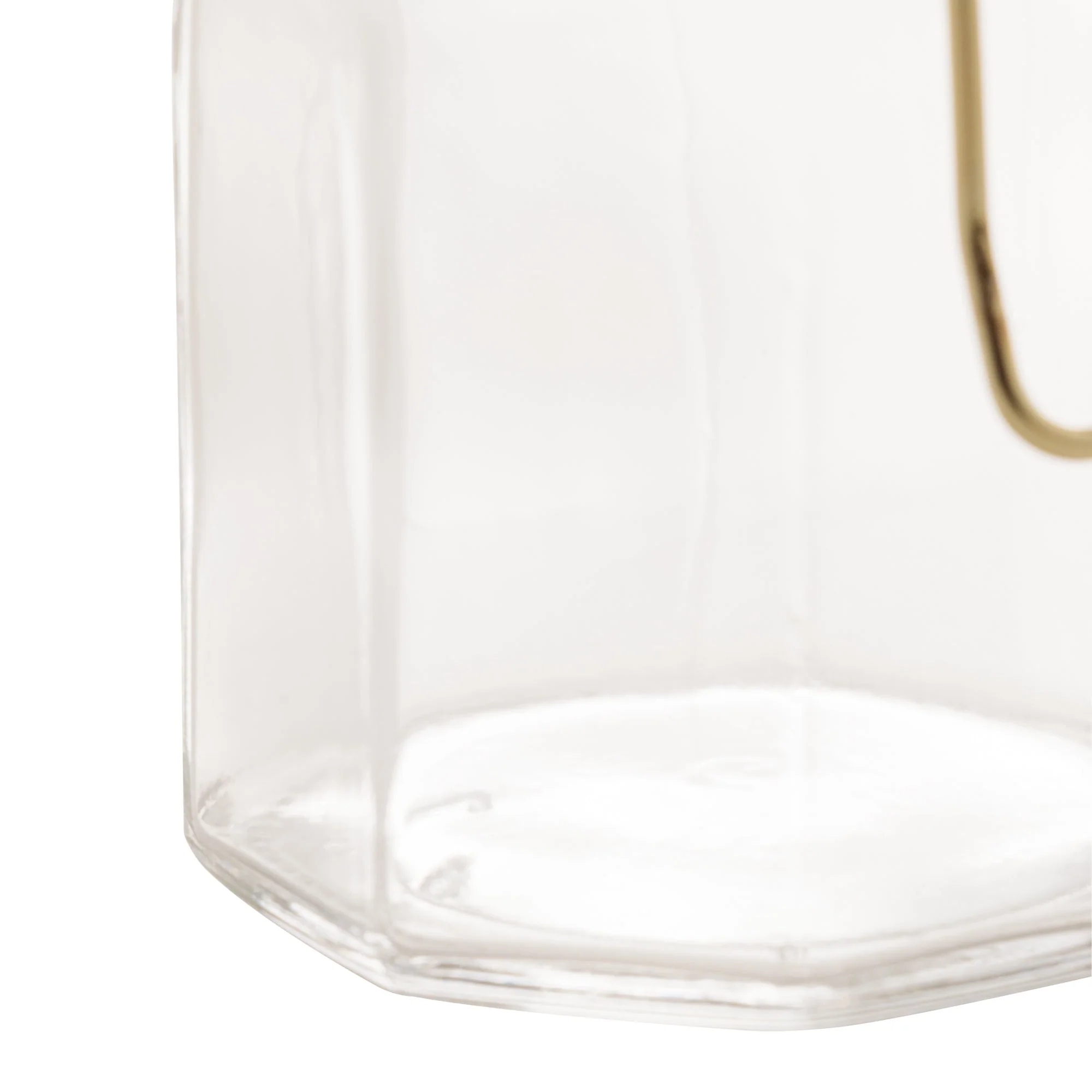 Porta Tempero Hermético de Vidro e Metal Dourado - 8 cm - Image 7