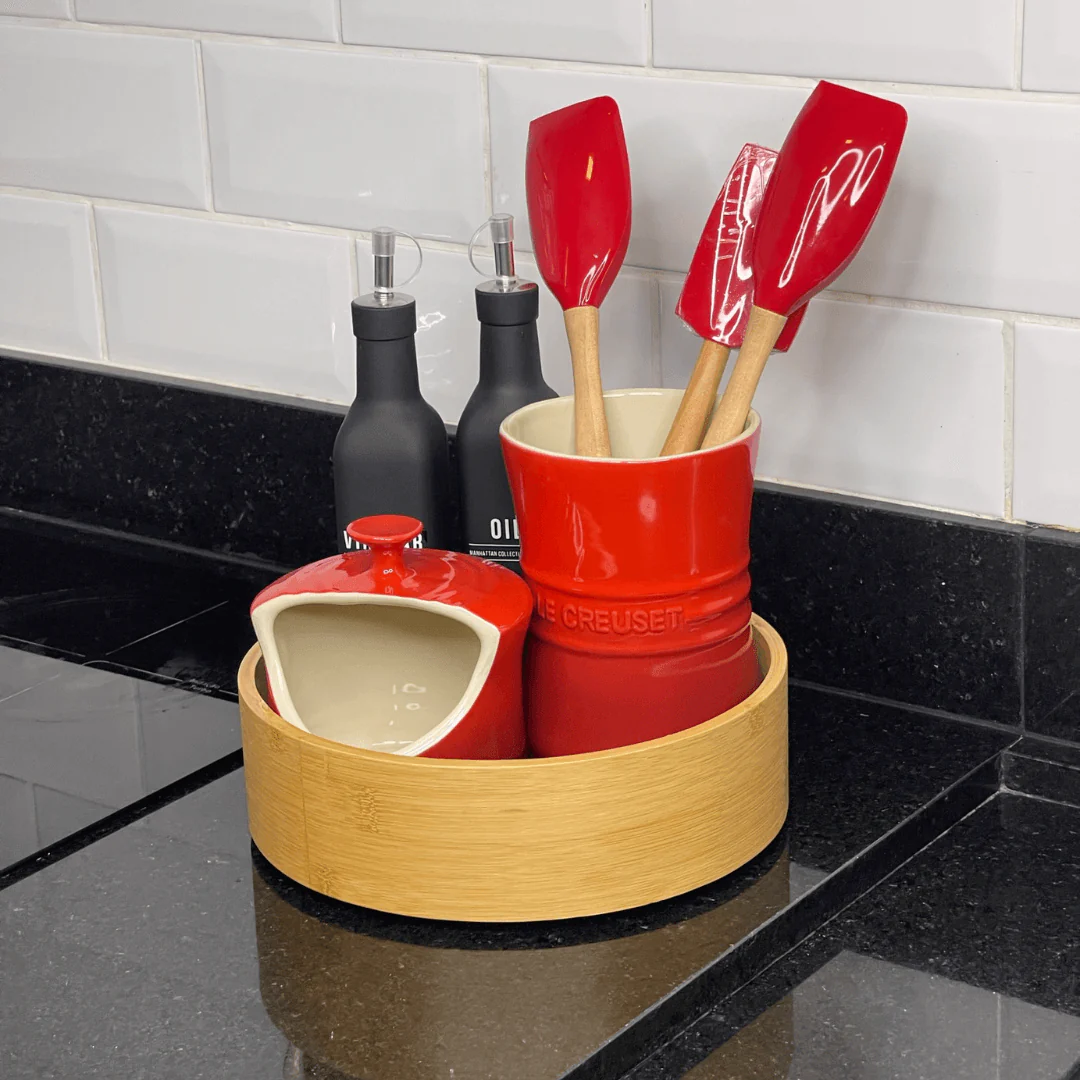 Porta Utensílios Cerâmica Vermelho 1,1 Litros Le Creuset - Image 2