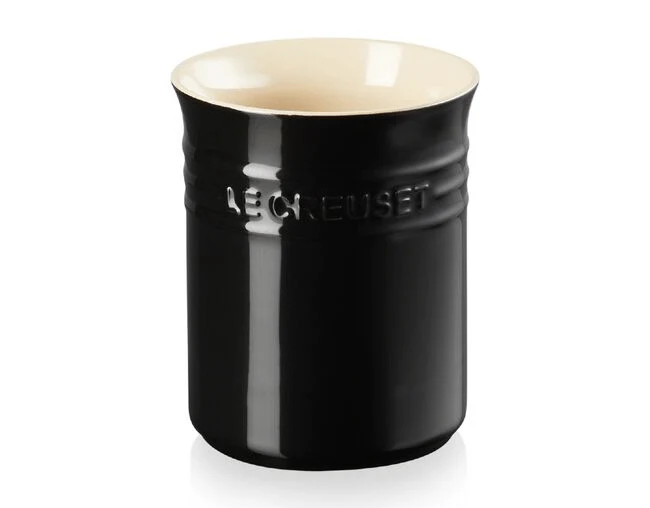 Porta Utensílios Clássico Black Onyx Preto 1 Litro Le Creuset