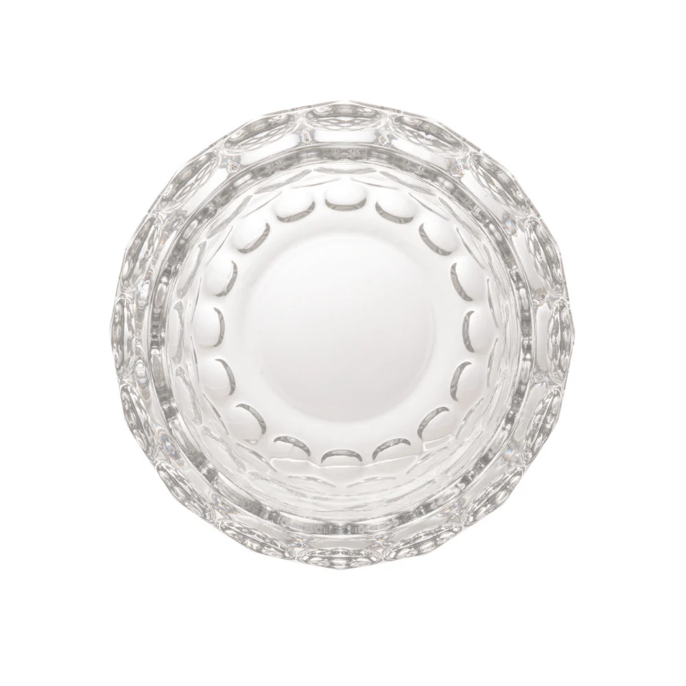 Vaso Decorativo Porta Velas Cachepot de Cristal - 11 x 9 cm - Image 3
