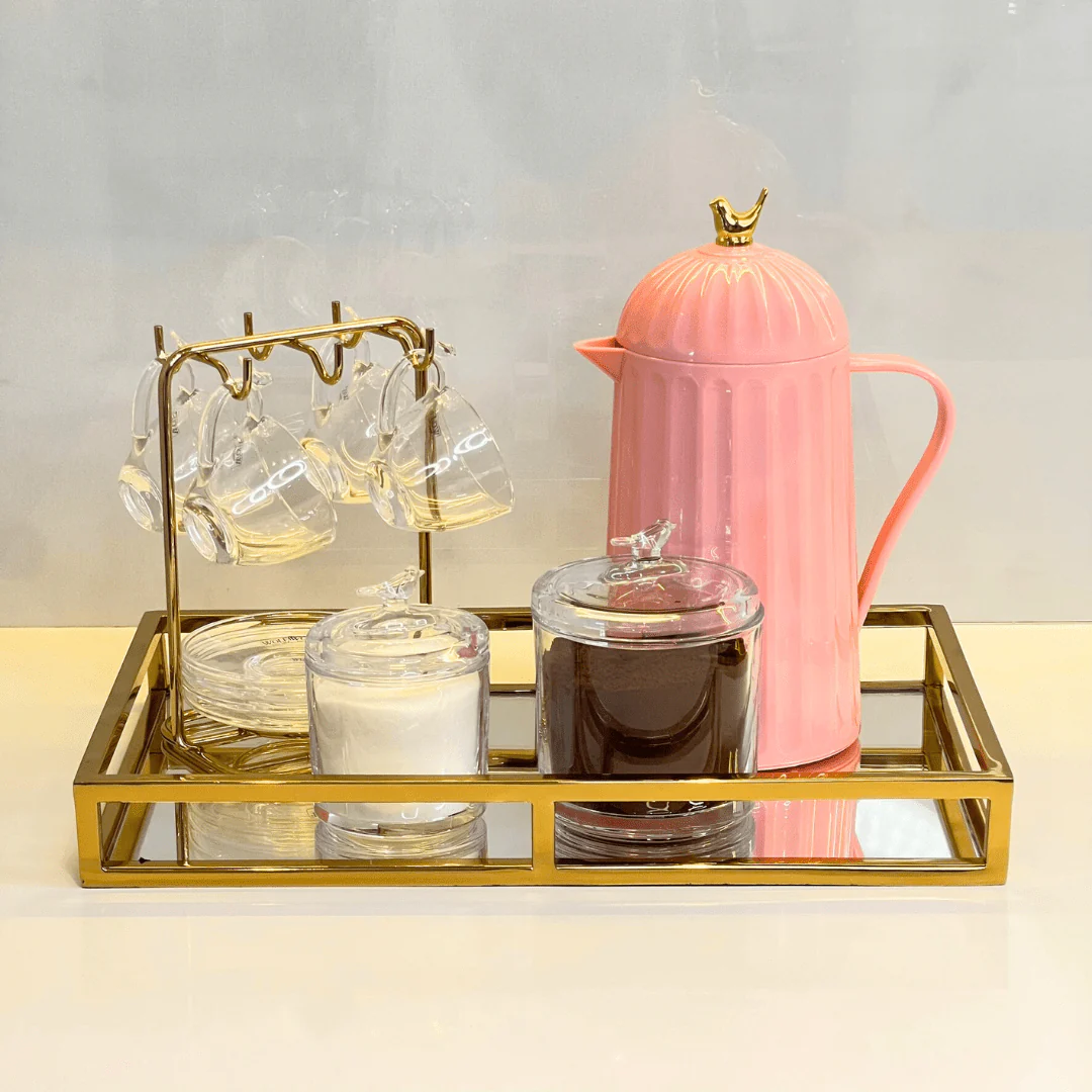 Jogo 4 Xícaras de Café Bird com Pires Cristal 80ml - Image 10