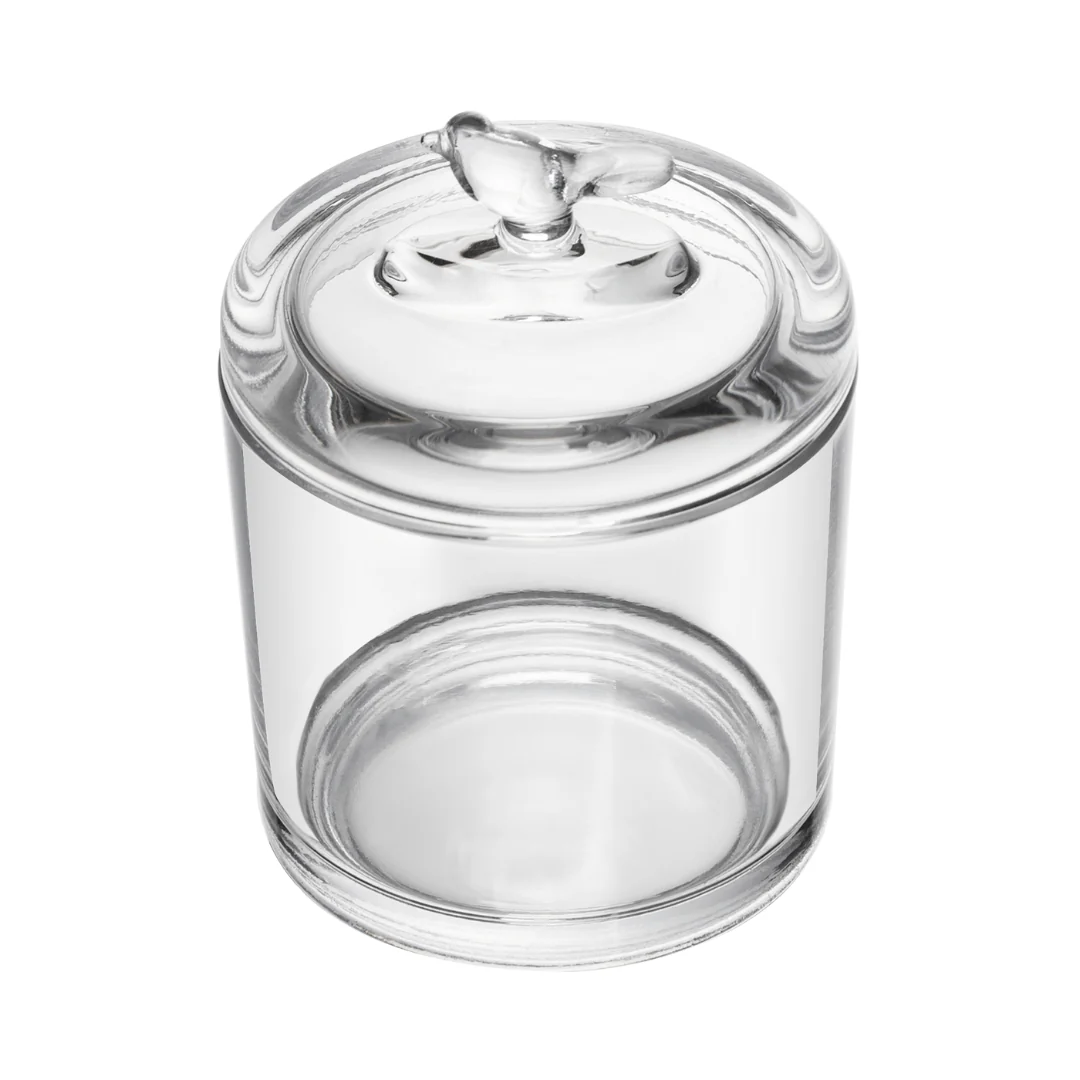 Pote com Tampa Bird Cristal 10,5cm - Image 9