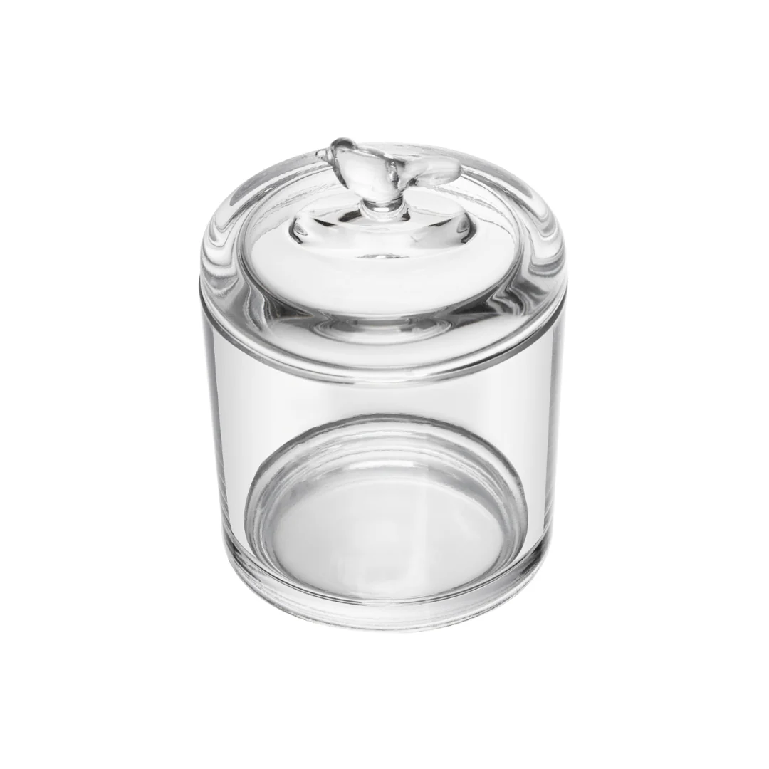 Pote com Tampa Bird Cristal 8,5cm - Image 9