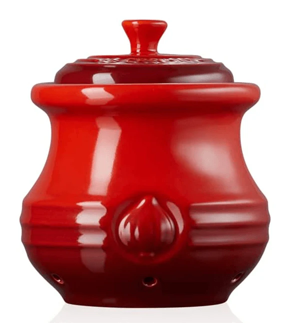 Pote de Alho Vermelho Le Creuset