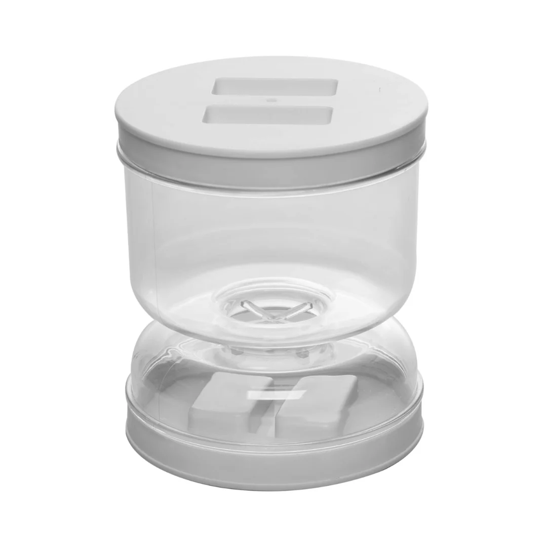 Pote de Armazenamento com Separador de Liquido Cinza 800ML - Image 6