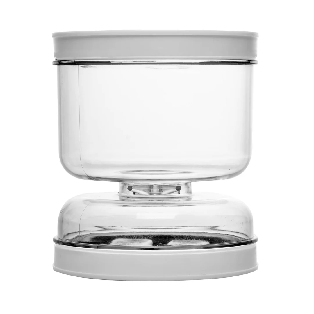 Pote de Armazenamento com Separador de Liquido Cinza 800ML - Image 7