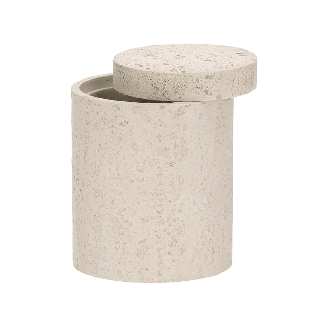 Pote Decorativo em Polirresina Cinza 10,5cm - Image 4