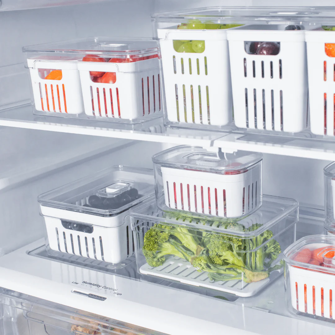 Organizador de Geladeira Clear Fresh com Cesto 2,2 Litros - Image 18