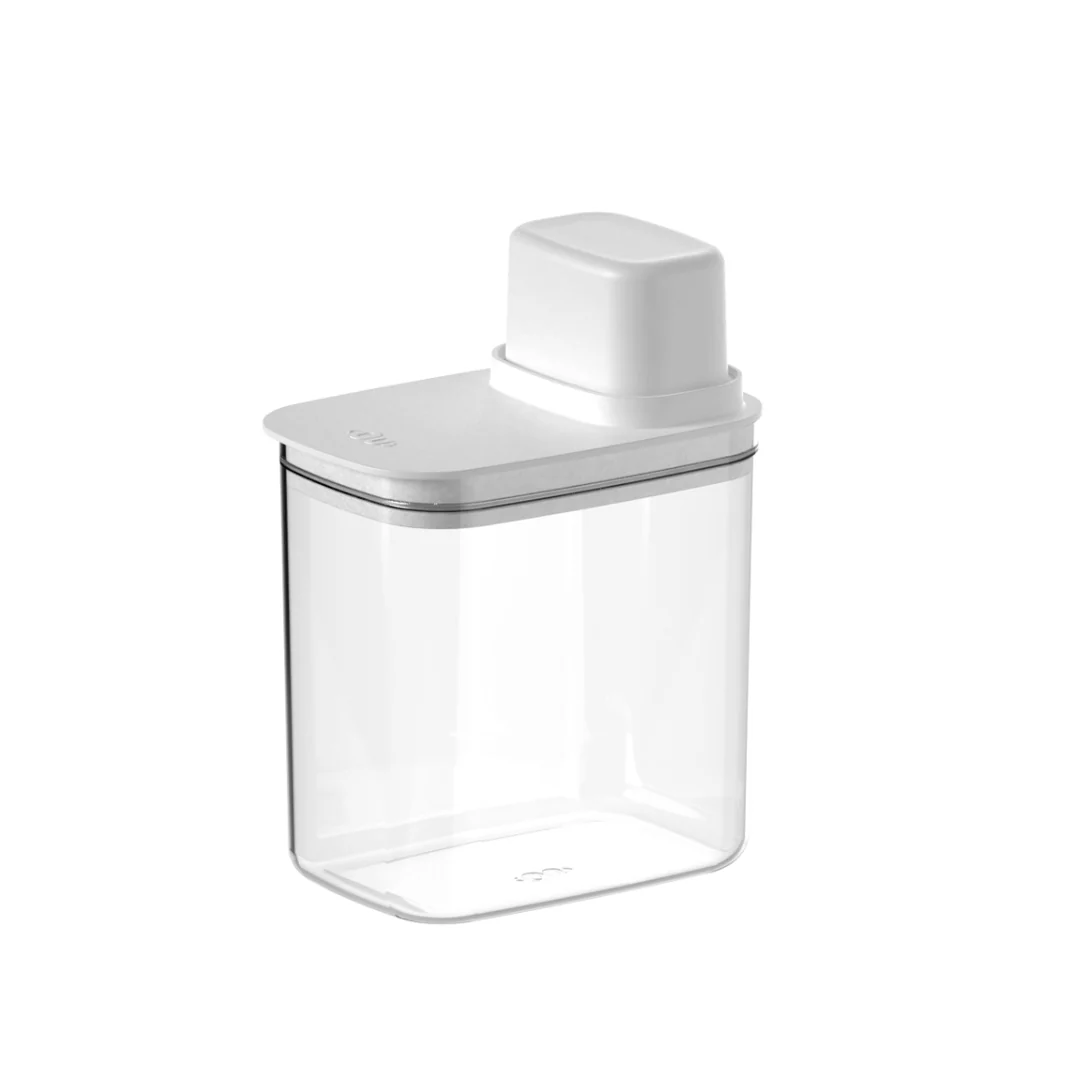 Pote Hermético com Medidor Drop Branco 1,5L - Image 5