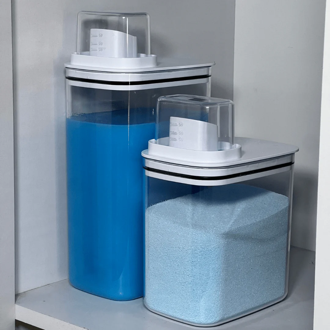 Pote Hermético Dispenser Flow Branco 2,3 Litros - Image 9