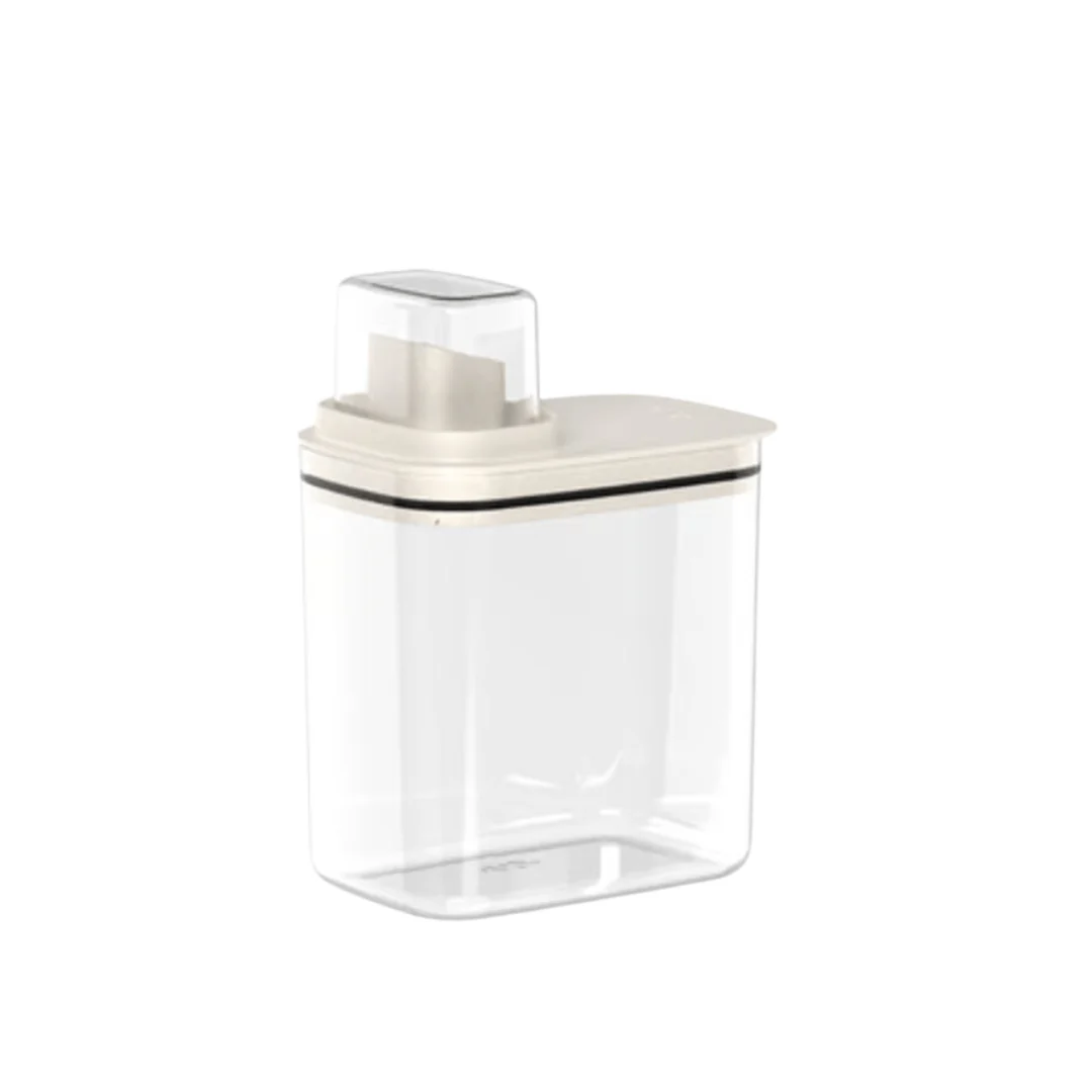 Pote Hermético Dispenser Flow Bege 1,5 Litros - Image 8