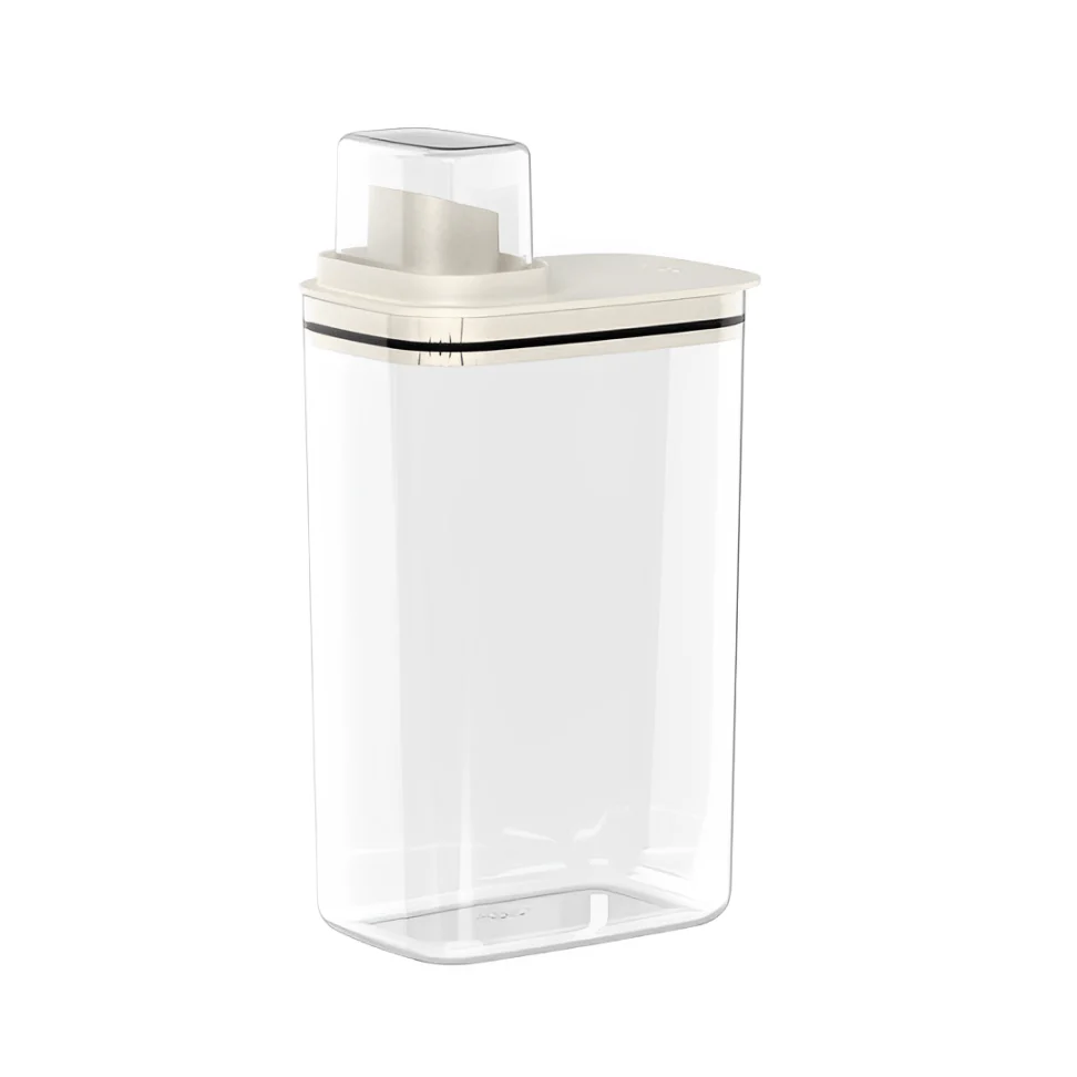 Pote Hermético Dispenser Flow Bege 2,3 Litros - Image 6