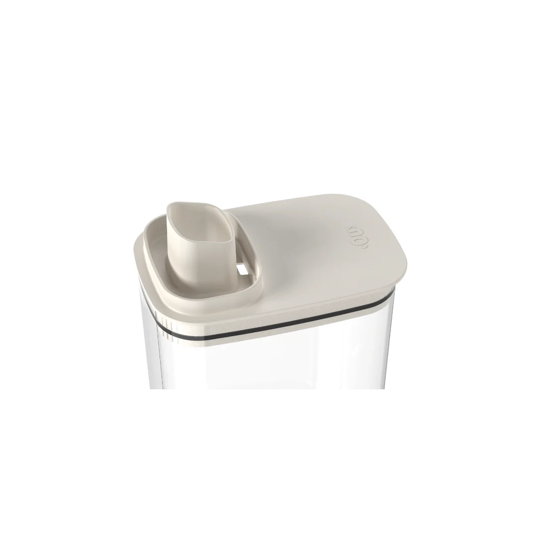 Pote Hermético Dispenser Flow Bege 2,3 Litros - Image 7
